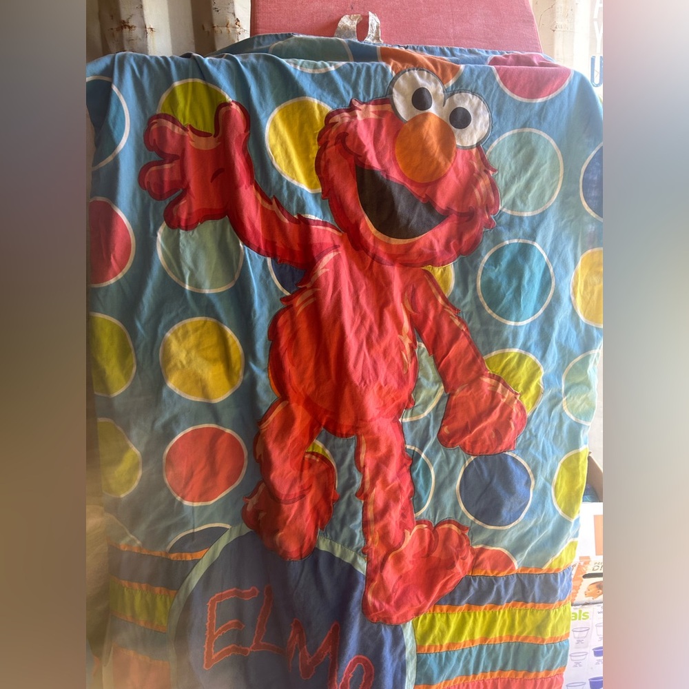 Vintage Elmo blanket